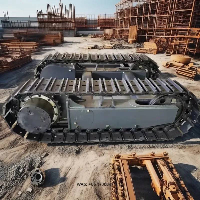 10ton Steel Track Crawler Undercarriage Track Chassis Excavation Accessories with Excavator Industries or Agricultural Machinery
10ton Steel Track Crawler Undercarriage Track Chassis Excavation Accessories with Excavator Industries or Agricultural Machinery