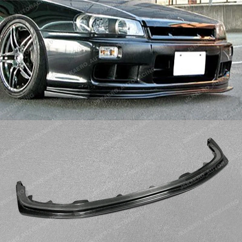 For Nissan Skyline R34 GTT 2DOOR Front Bumper Diffuser Lip Carbon Fiber car bodykits
For Nissan Skyline R34 GTT 2DOOR Front Bumper Diffuser Lip Carbon Fiber car bodykits