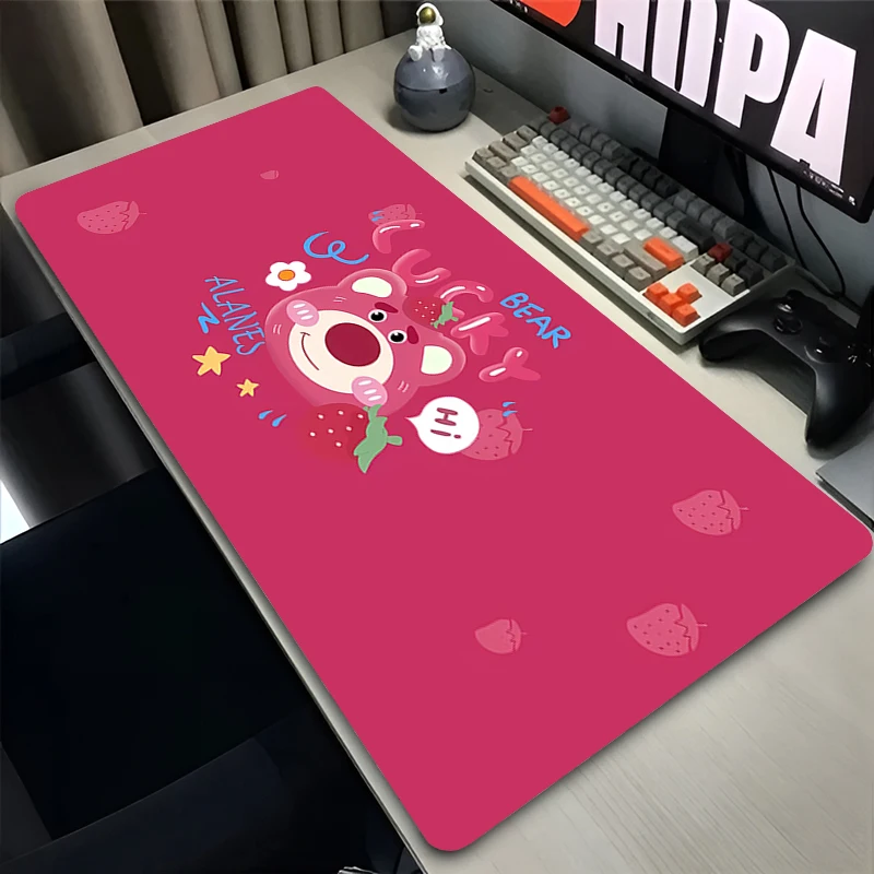 Mouse Pad Laptop Anime Extended Desktop Mat Computer Gamer Mousepad PC Gaming Strawberry Bear L-lotso Accessories Keyboard Pad
Mouse Pad Laptop Anime Extended Desktop Mat Computer Gamer Mousepad PC Gaming Strawberry Bear L-lotso Accessories Keyboard Pad