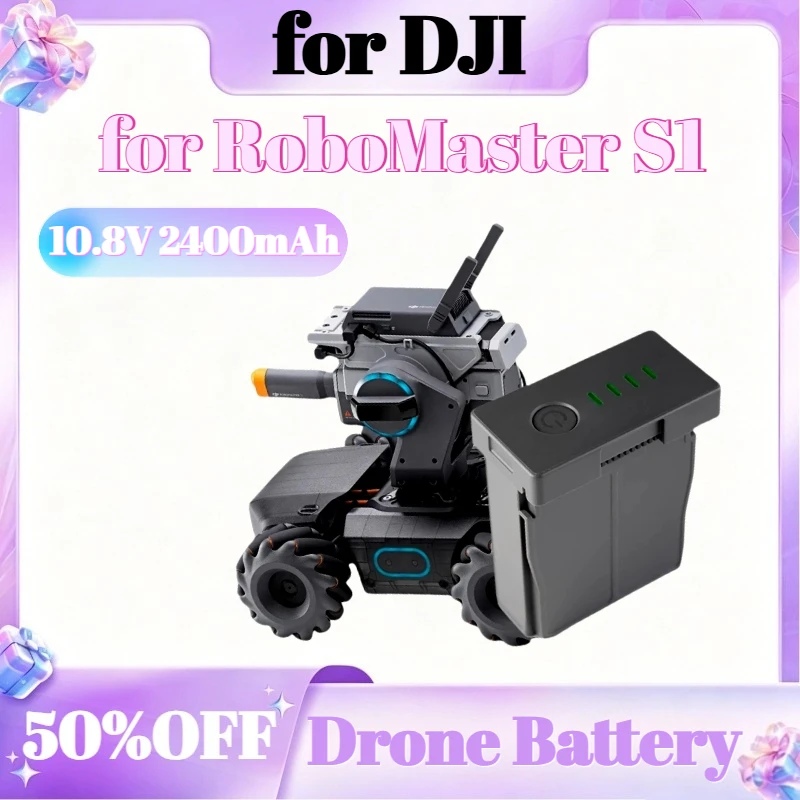 10.8V 2400mAh 25.92Wh High Quality Rechargeable Battery for DJI for RoboMaster S1 Intelligent Battery Drone Battery
10.8V 2400mAh 25.92Wh High Quality Rechargeable Battery for DJI for RoboMaster S1 Intelligent Battery Drone Battery