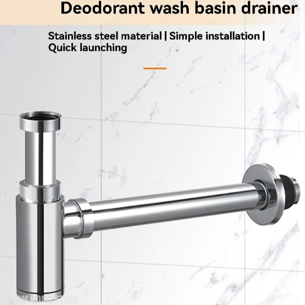 Brushed Gold Basin Waste Bottle Plumbing P-Trap Bathroom Sink Siphon Drain Sewer Kit Stainless steel Pipe Install Wall
Brushed Gold Basin Waste Bottle Plumbing P-Trap Bathroom Sink Siphon Drain Sewer Kit Stainless steel Pipe Install Wall