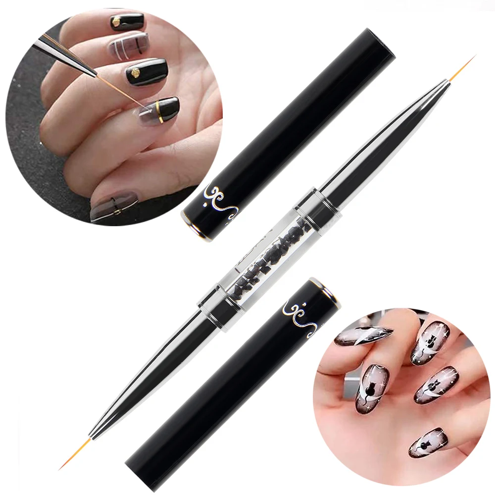 Nail Decoration Brushes Double Head Nails Powder Pen Drawing Brush Crystal Handle Gel Polish Crystal Painting Manicure Brushes
Nail Decoration Brushes Double Head Nails Powder Pen Drawing Brush Crystal Handle Gel Polish Crystal Painting Manicure Brushes