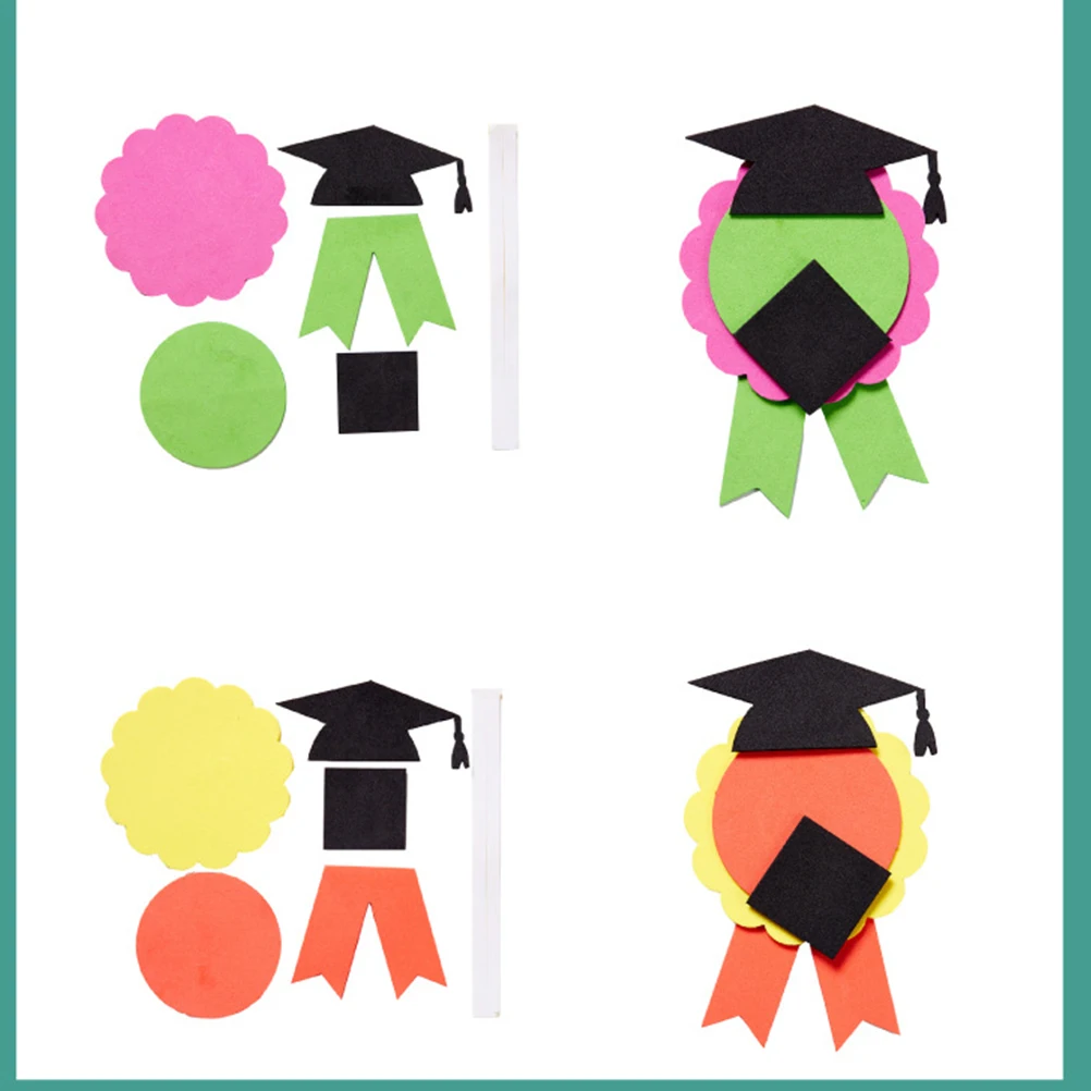 6pcs Graduation Medal Award DIY Material Kids Craft School Supplies Children DIY Tool Creative Fun Educational
6pcs Graduation Medal Award DIY Material Kids Craft School Supplies Children DIY Tool Creative Fun Educational