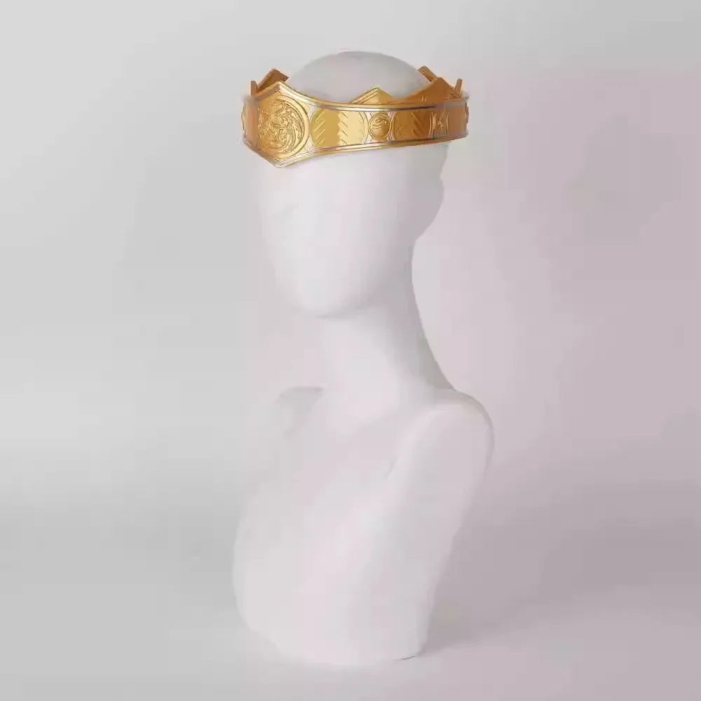 New Movie Dragon House Rhaenyra Targaryen Crown Role Playing Prop Gold Helmet Halloween Ball Accessories Gift
New Movie Dragon House Rhaenyra Targaryen Crown Role Playing Prop Gold Helmet Halloween Ball Accessories Gift