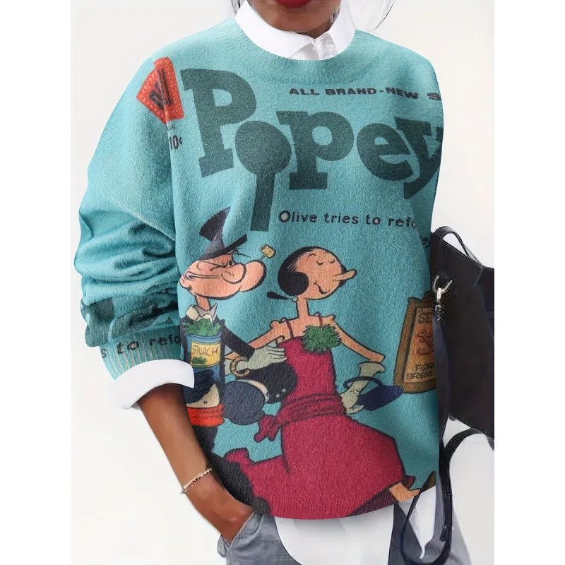 Snowman Print Hoodie Women's Graphic Sweatshirt Comfortable Cotton Crewneck Pullover Spring Fashion Streetwear
Snowman Print Hoodie Women's Graphic Sweatshirt Comfortable Cotton Crewneck Pullover Spring Fashion Streetwear