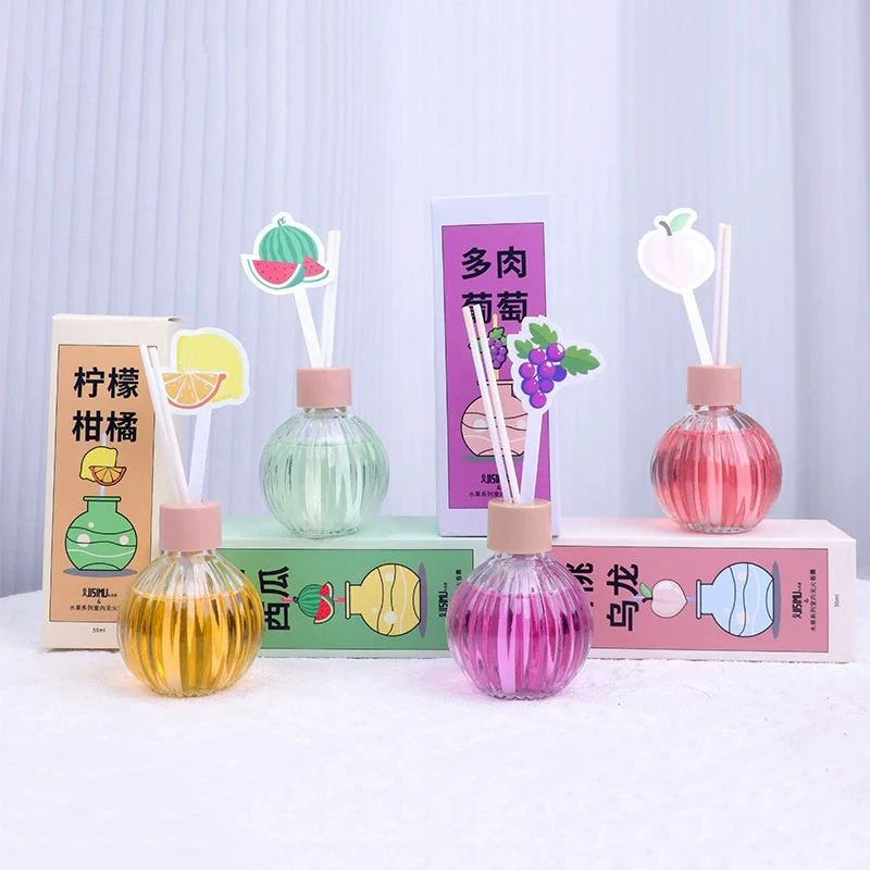Air Freshener Perfume Flameless Flower Fragrance Diffuser Rattan Reed Sticks Aromatherapy Living Room Decorations Ornament
Air Freshener Perfume Flameless Flower Fragrance Diffuser Rattan Reed Sticks Aromatherapy Living Room Decorations Ornament