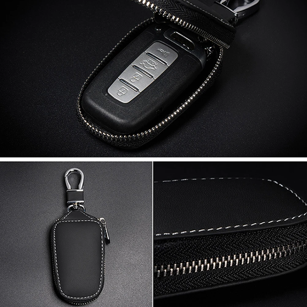 1Pcs Cowhide Car Key Bag Durable Stylish Key Holder Waist Hanging Pouch Gift for Men Women Protect Car Keys
1Pcs Cowhide Car Key Bag Durable Stylish Key Holder Waist Hanging Pouch Gift for Men Women Protect Car Keys