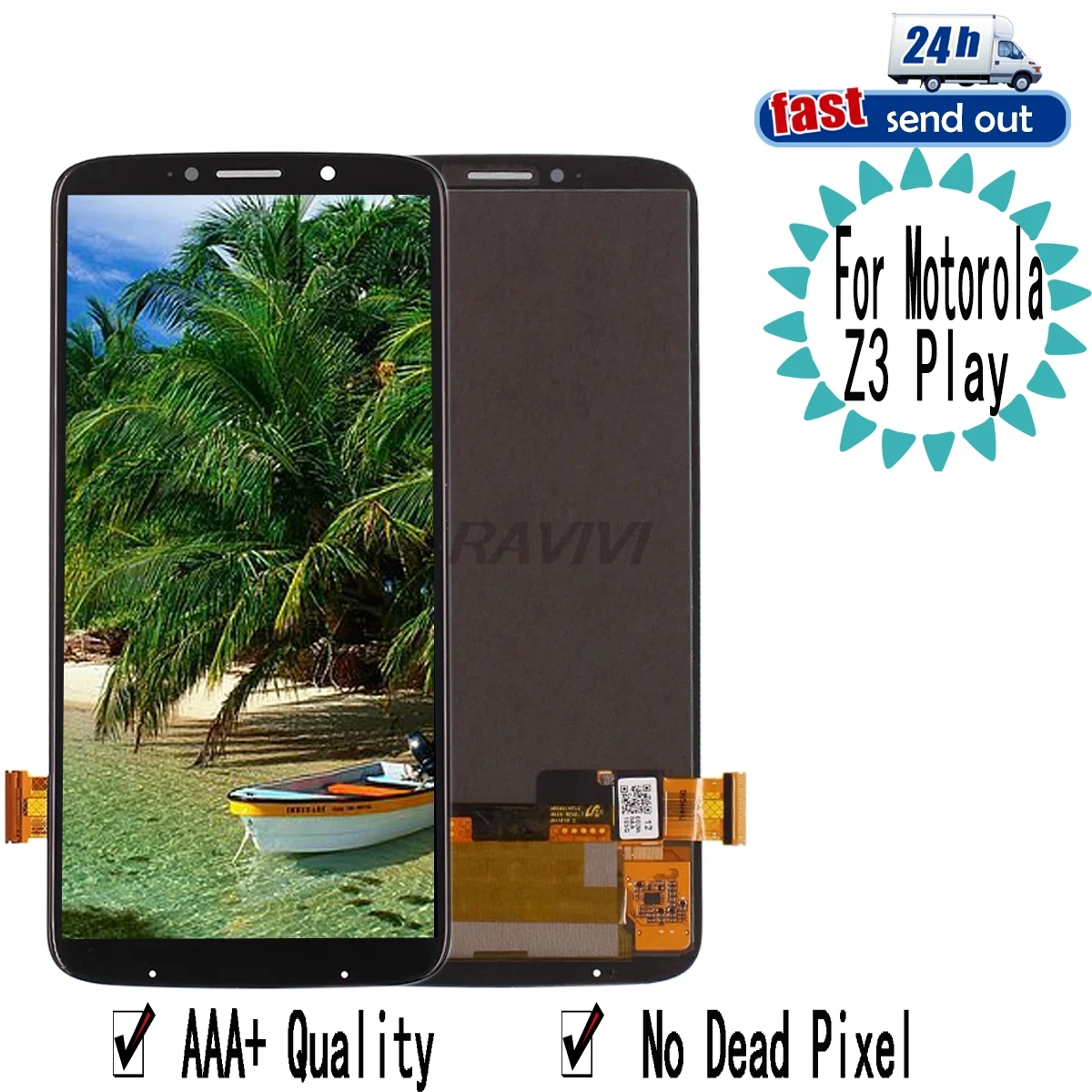 Z3Play LCD For Motorola Moto Z3 Play LCD Display Screen Digitizer Assembly Replacement For MotoZ3Play
Z3Play LCD For Motorola Moto Z3 Play LCD Display Screen Digitizer Assembly Replacement For MotoZ3Play