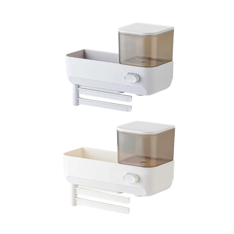Y166 Soap Holder with Drainage System for Home and Restaurant Use Brush Storage Rack
Y166 Soap Holder with Drainage System for Home and Restaurant Use Brush Storage Rack