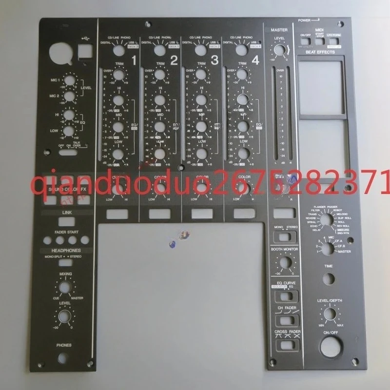 Applicable to Pioneer DJM-900SRT iron plate, panel
Applicable to Pioneer DJM-900SRT iron plate, panel