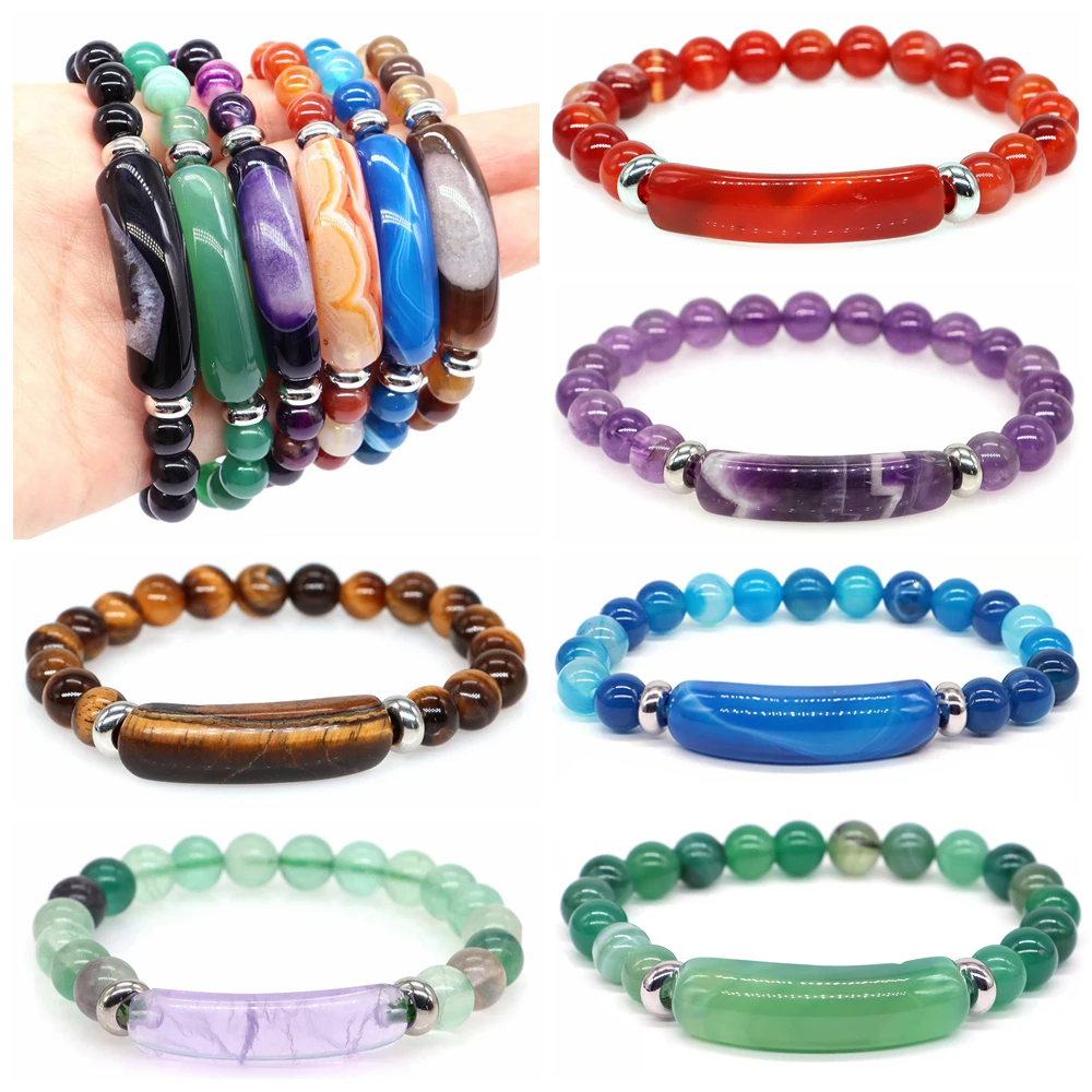 Double Layer Natural Stone Beads Bracelets Women Men Bohemia Yoga Charm Chakra Crystal Handmade Braided Necklack Healing Jewelry
Double Layer Natural Stone Beads Bracelets Women Men Bohemia Yoga Charm Chakra Crystal Handmade Braided Necklack Healing Jewelry