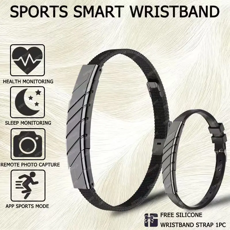 2026 new screenless smart wristband,20g ultra-thin lightweight sleep/exercise dual monitoring pedometer,unisex fitness wristband
2026 new screenless smart wristband,20g ultra-thin lightweight sleep/exercise dual monitoring pedometer,unisex fitness wristband