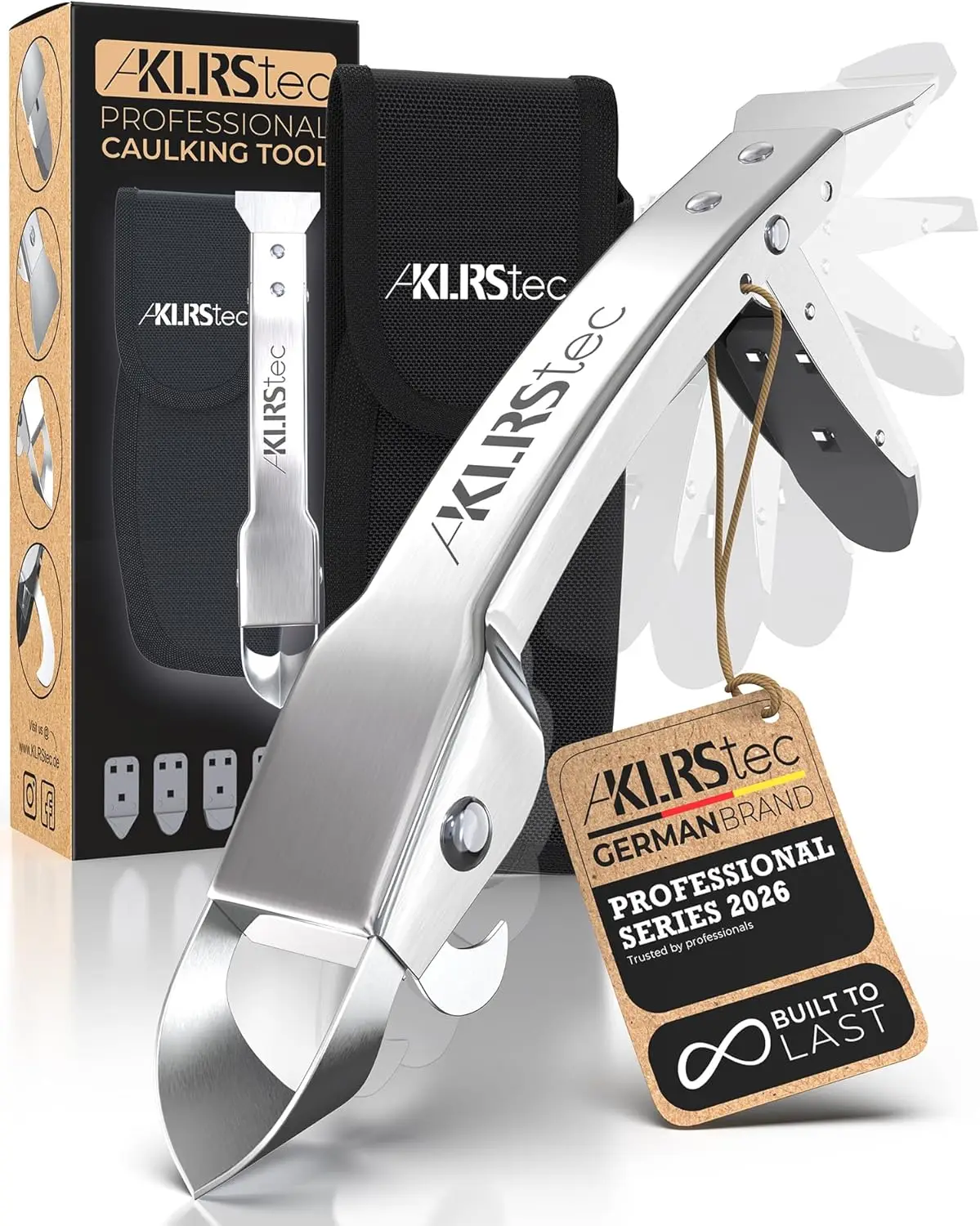 4 in 1 Caulk Remover Tool Kit, Stainless Steel Caulking Tool for Silicone Removal, Grout Scraper & Finishing Tool for DIY Sealing, Professional Multitool with 5 Silicone Pads
4 in 1 Caulk Remover Tool Kit, Stainless Steel Caulking Tool for Silicone Removal, Grout Scraper & Finishing Tool for DIY Sealing, Professional Multitool with 5 Silicone Pads