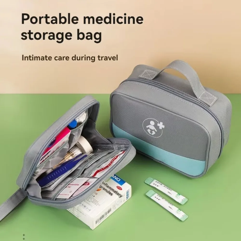 Multicompartment Family Pill Bag Portable Empty Emergency Aid Kit Moisture-proof Waterproof Medicine Storage Bag Outdoor
Multicompartment Family Pill Bag Portable Empty Emergency Aid Kit Moisture-proof Waterproof Medicine Storage Bag Outdoor