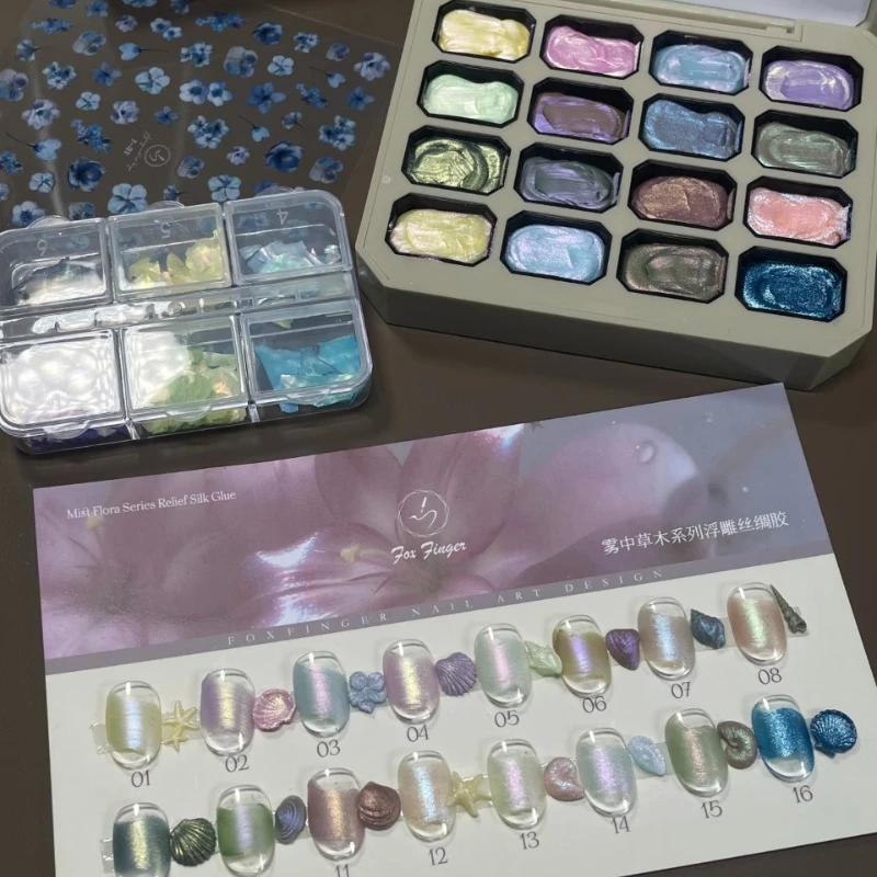 16Colors Nail Art Satin Relief Nail Gel Spring Summer For Professional Manicure Design Decorations Pigment Nail Texture Gel
16Colors Nail Art Satin Relief Nail Gel Spring Summer For Professional Manicure Design Decorations Pigment Nail Texture Gel