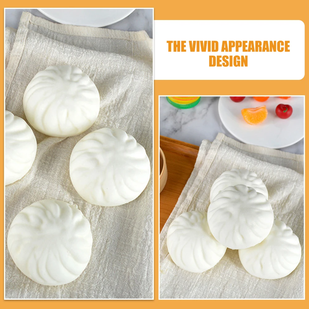 3 Pcs Simulated Buns Artificial Steamed Food Kitchen Props Decorative Home Restaurant Photography Play Food Role Pretend Games
3 Pcs Simulated Buns Artificial Steamed Food Kitchen Props Decorative Home Restaurant Photography Play Food Role Pretend Games