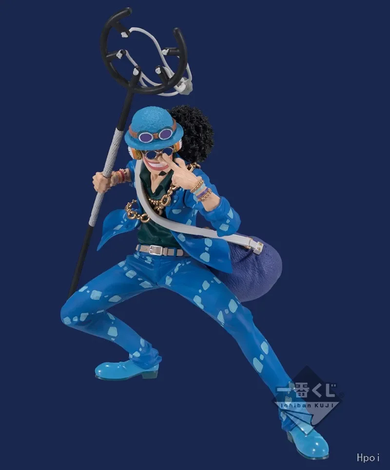 11CM Anime One Piece Usopp Figure 20th Anniversary Blue Set Doll Model Toy Gift Collection Aciton Figure PVC
11CM Anime One Piece Usopp Figure 20th Anniversary Blue Set Doll Model Toy Gift Collection Aciton Figure PVC