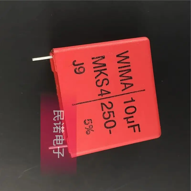 5/10/50 шт. немецкий пленочный конденсатор WIMA MKS4 250 В 10 мкФ 250 В 106 шаг 27,5 мм аудио пассивный конденсатор
5/10/50 шт. немецкий пленочный конденсатор WIMA MKS4 250 В 10 мкФ 250 В 106 шаг 27,5 мм аудио пассивный конденсатор