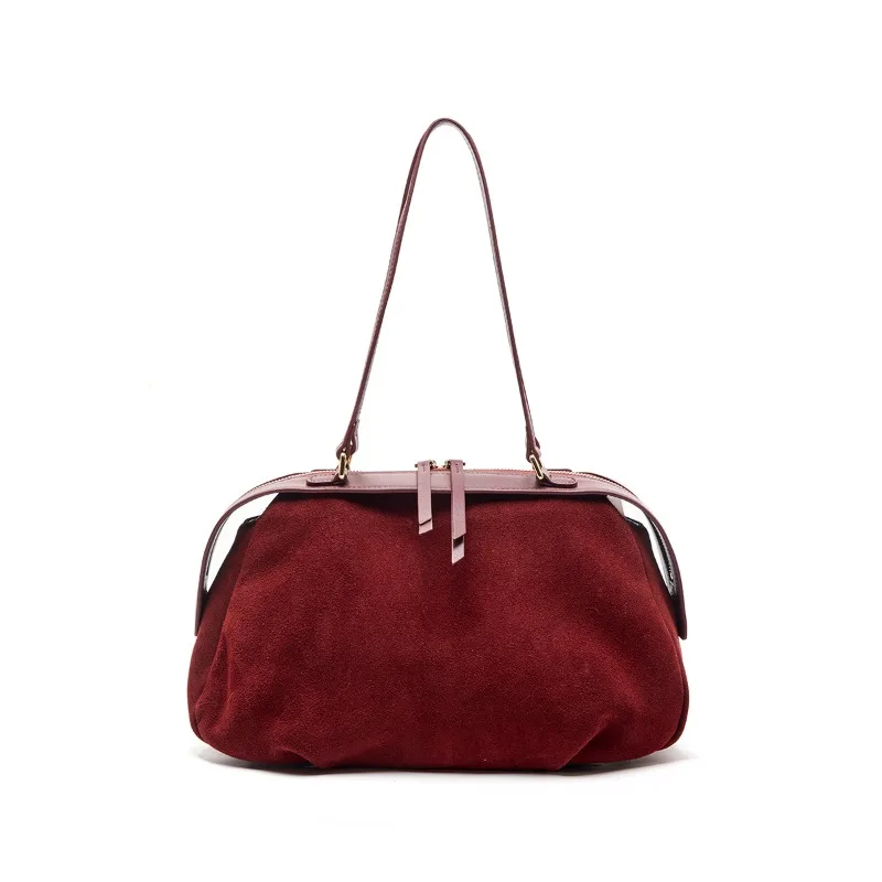 Винтажная женская сумка на плечо из матовой воловьей кожи большой вместимости, модная простая новая роскошная дизайнерская сумка на плечо Boston
Винтажная женская сумка на плечо из матовой воловьей кожи большой вместимости, модная простая новая роскошная дизайнерская сумка на плечо Boston