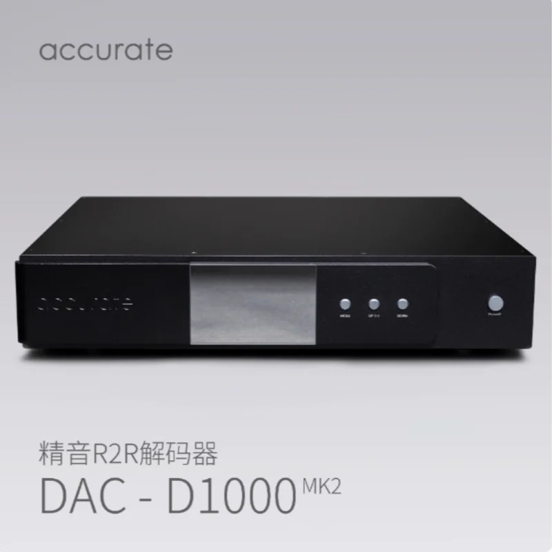 Accurate DAC-D1000 MK2/R2R/DSD decoder, DK decoder, Rockna replica, DK MK2 4.8XS firmware/27bit
Accurate DAC-D1000 MK2/R2R/DSD decoder, DK decoder, Rockna replica, DK MK2 4.8XS firmware/27bit