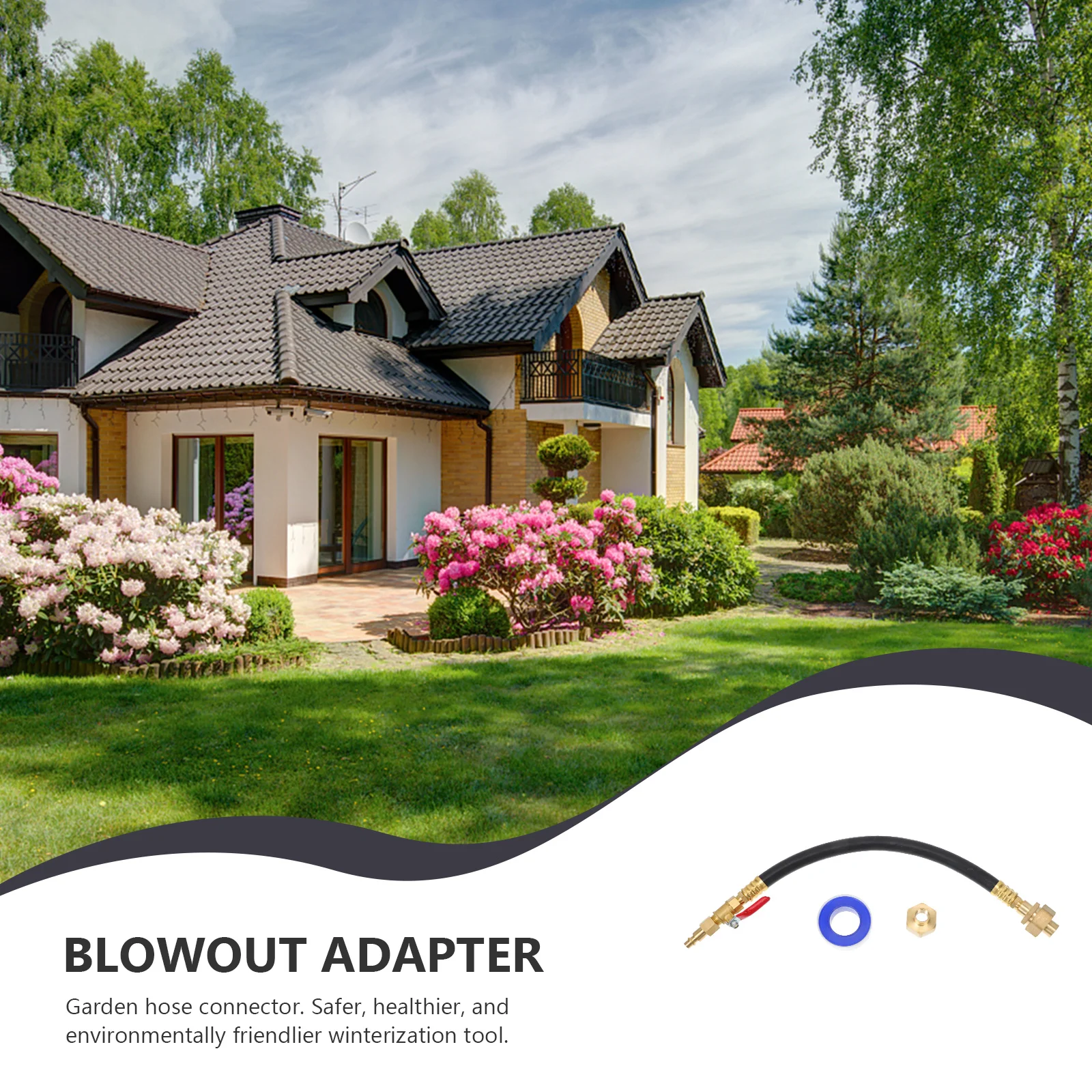 1Pcs Winterize Blowout Adapter Quick Connect Fitting Plug Prevent Freezing Garden Hose Sprinkler System Winterize Quick Adapter
1Pcs Winterize Blowout Adapter Quick Connect Fitting Plug Prevent Freezing Garden Hose Sprinkler System Winterize Quick Adapter