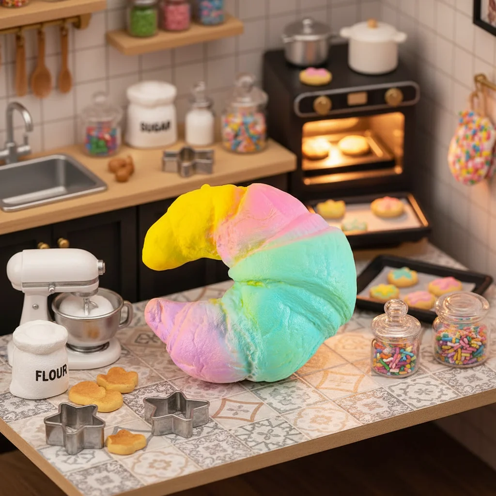 Pineapple Bread Rainbow Croissant Squishy Toy Slow Rising Sticky Sensory Fidget Ball Thick Hand Relax Twist Slow Rebound Toy
Pineapple Bread Rainbow Croissant Squishy Toy Slow Rising Sticky Sensory Fidget Ball Thick Hand Relax Twist Slow Rebound Toy