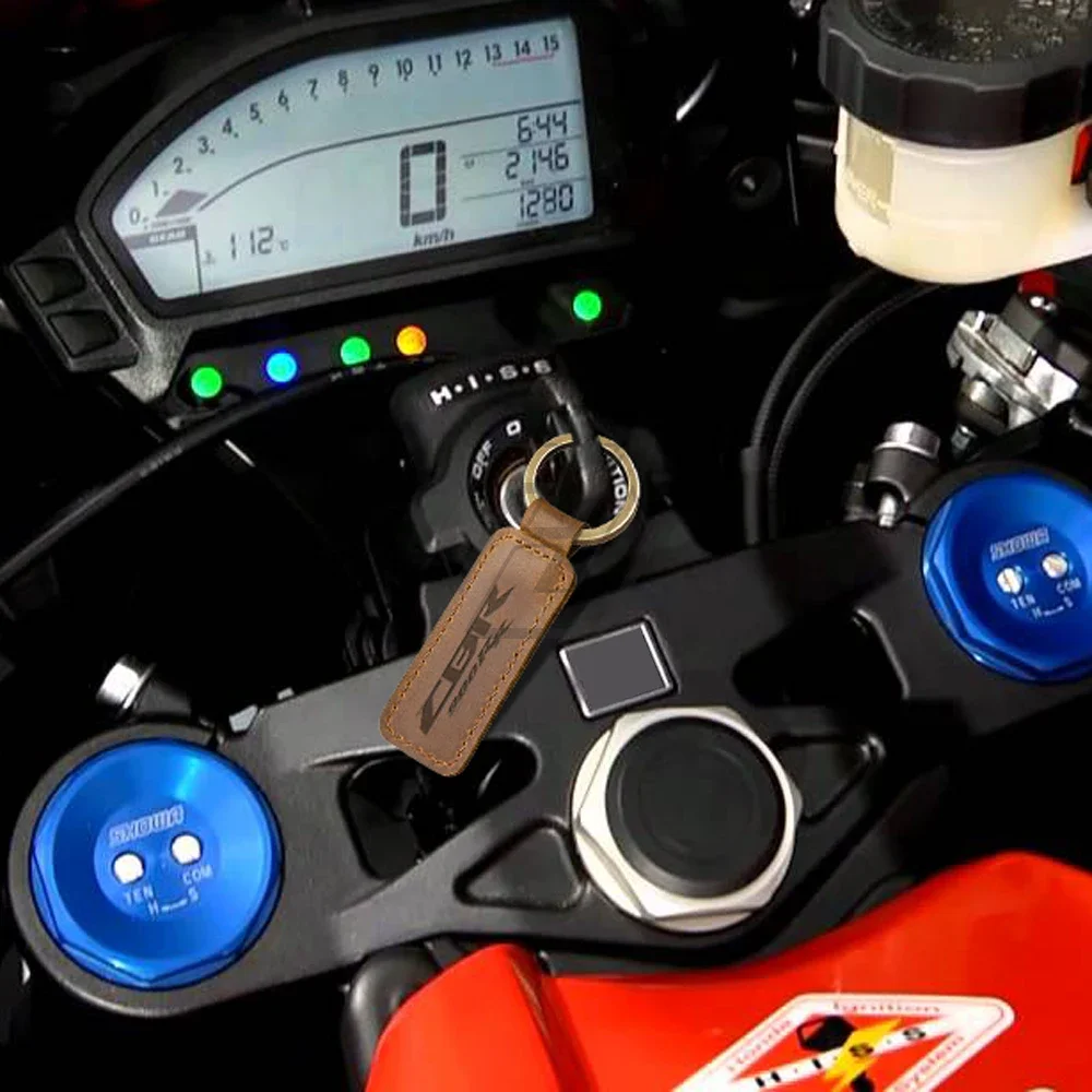Applicable to Motorcycle Keychain Cowhide Key Ring Case for Honda CBR900RR CBR 900RR
Applicable to Motorcycle Keychain Cowhide Key Ring Case for Honda CBR900RR CBR 900RR