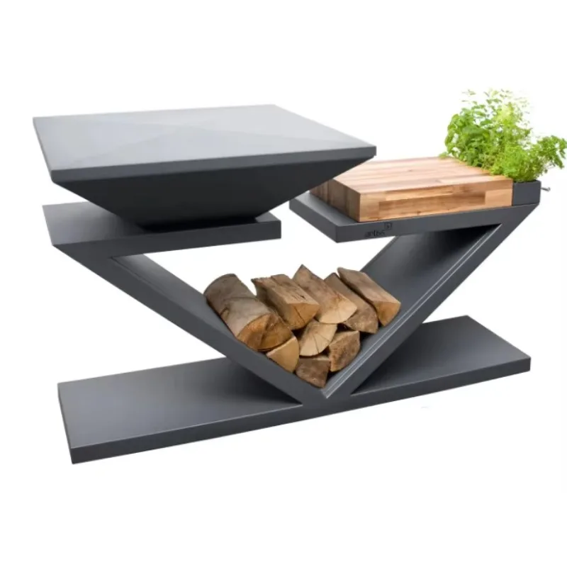 Outdoor rust steel, barbecue grill, cooking grill, height adjustable, easy to assemble, easy to clean
Outdoor rust steel, barbecue grill, cooking grill, height adjustable, easy to assemble, easy to clean