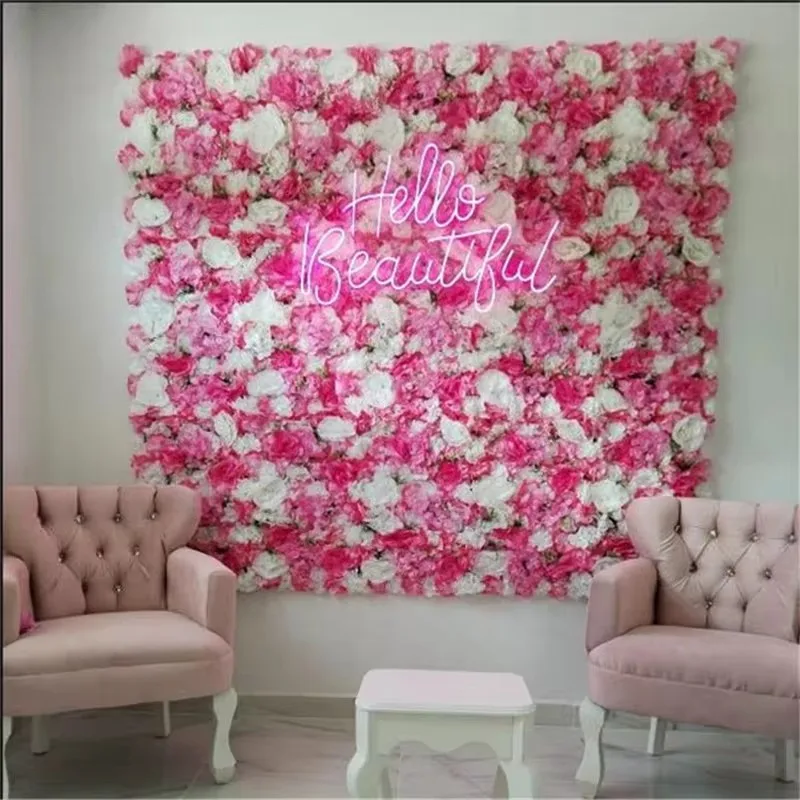 1 Piece Home Decorative Silk Fabric Artificial Flower Wall Backdrop for Photography Zone Backdrop Wedding Venue Decoration
1 Piece Home Decorative Silk Fabric Artificial Flower Wall Backdrop for Photography Zone Backdrop Wedding Venue Decoration