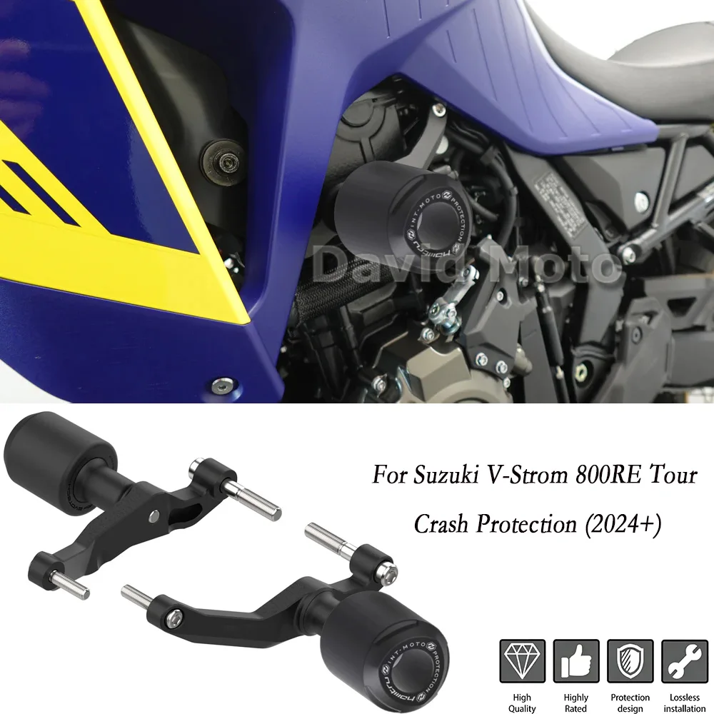 For Suzuki V-Strom 800RE Tour Crash Protection (2024+)
For Suzuki V-Strom 800RE Tour Crash Protection (2024+)