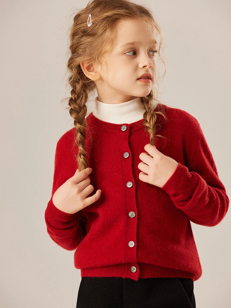 Autumn Winter Children's Cashmere Sweater Round Neck Pullover Girls Boys 100% Cashmere Knitwear Basic Kids Casual Clothing Tops
Autumn Winter Children's Cashmere Sweater Round Neck Pullover Girls Boys 100% Cashmere Knitwear Basic Kids Casual Clothing Tops