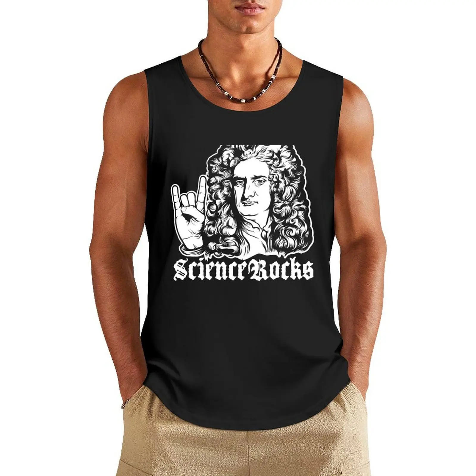 Sir Isaac Newton Science Rocks Tank Top Men's clothes luxury style best selling products muscular man t shirt
Sir Isaac Newton Science Rocks Tank Top Men's clothes luxury style best selling products muscular man t shirt