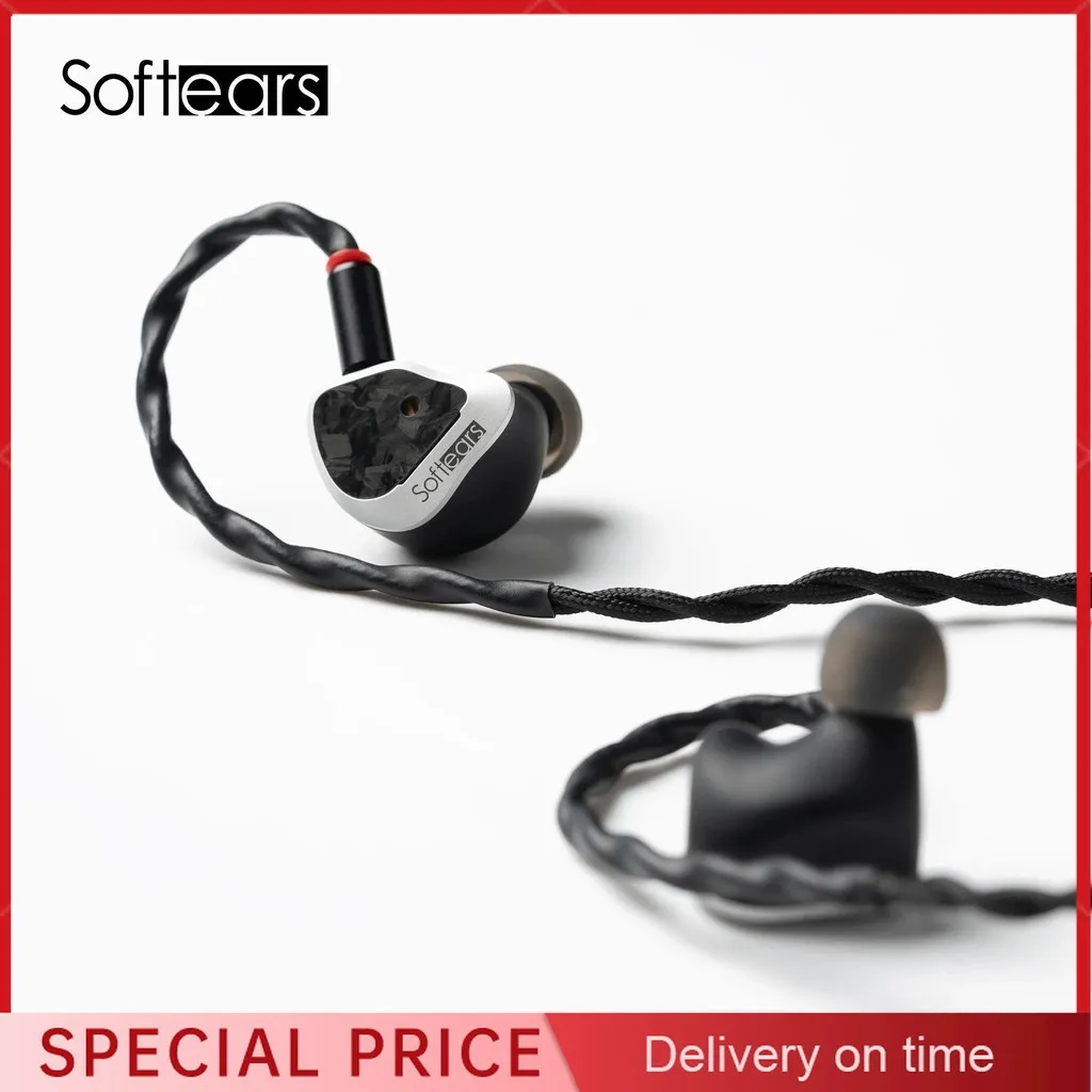 SoftEars Volume S 2DD+2BA Hybrid Earphone IEM With Dual Tuning Modes 3.5mm 4.4mm Interchangeable Plugs
SoftEars Volume S 2DD+2BA Hybrid Earphone IEM With Dual Tuning Modes 3.5mm 4.4mm Interchangeable Plugs
