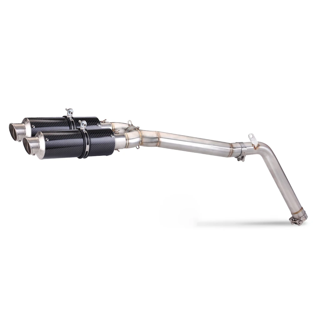 Motorcycle Full Exhaust System Middle Pipe Link Connect Accessories For FZ6 FZ6N 2004 2005 2006 2007 2008 2009
Motorcycle Full Exhaust System Middle Pipe Link Connect Accessories For FZ6 FZ6N 2004 2005 2006 2007 2008 2009