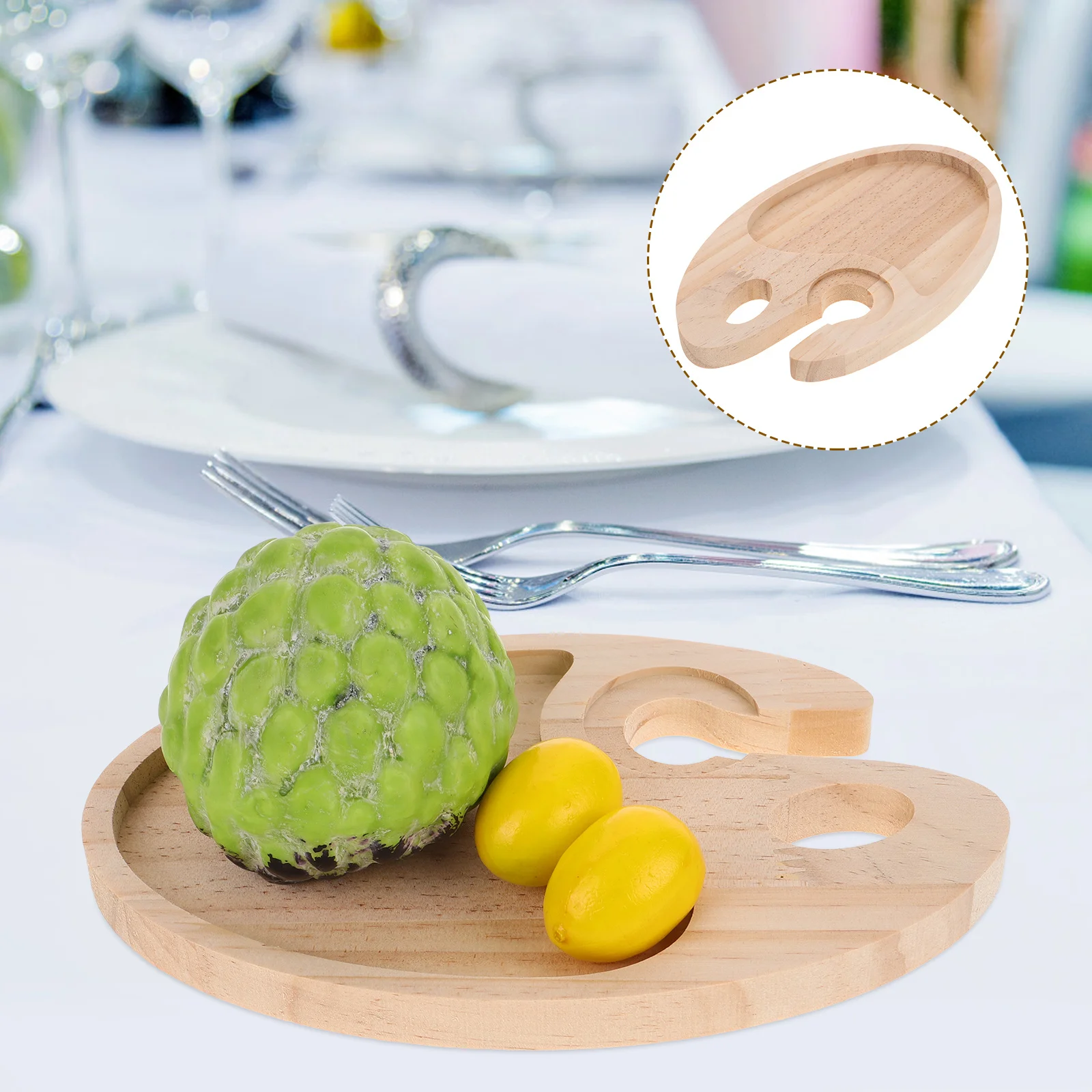 Wooden Serving Tray With Wine Glass Holder Appetizer Cheese Board Fruit Dessert Party Platter Holiday Banquet
Wooden Serving Tray With Wine Glass Holder Appetizer Cheese Board Fruit Dessert Party Platter Holiday Banquet