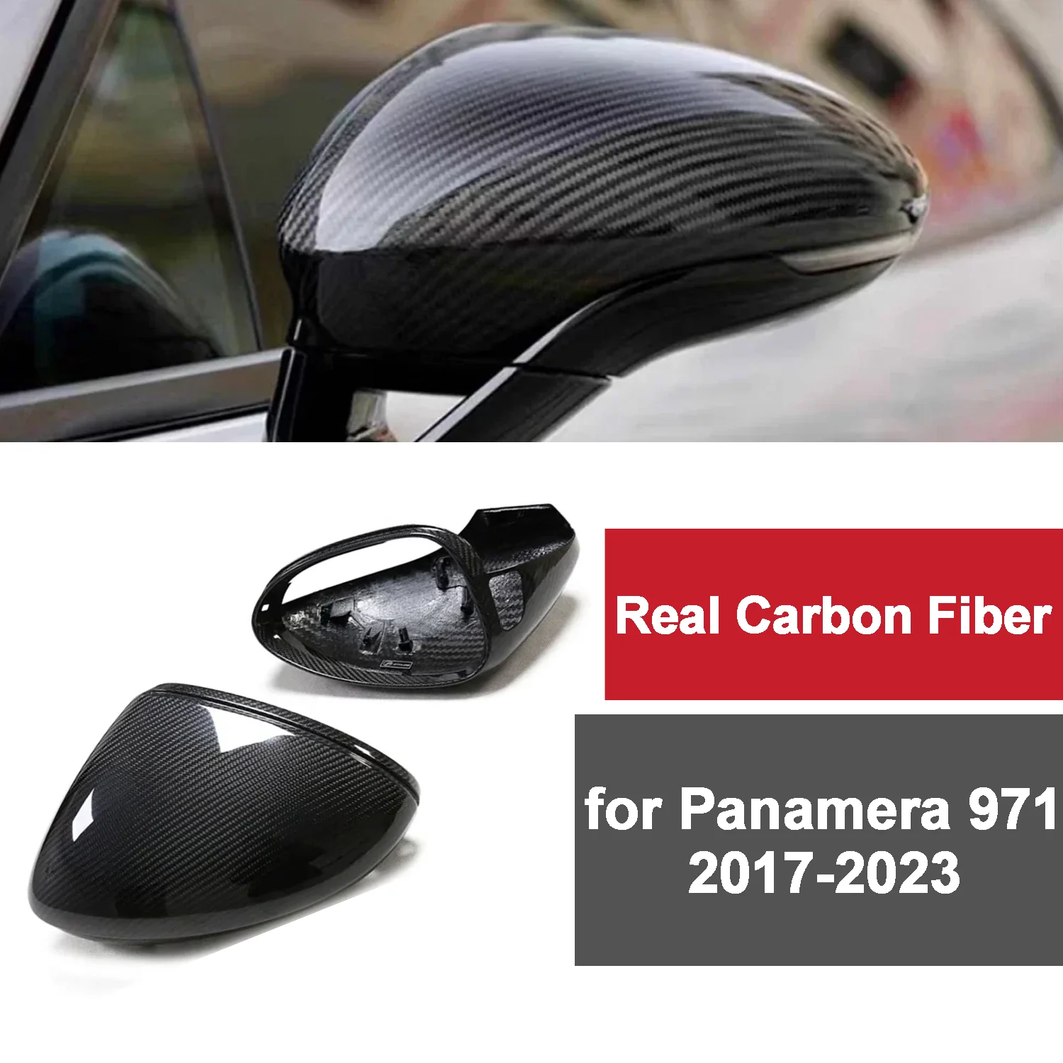 LHD Rearview Mirror Cover for Porsche Panamera 971 2017-2023 Real Carbon Fiber Side Mirror Shells Add on Frame Replacement Case
LHD Rearview Mirror Cover for Porsche Panamera 971 2017-2023 Real Carbon Fiber Side Mirror Shells Add on Frame Replacement Case