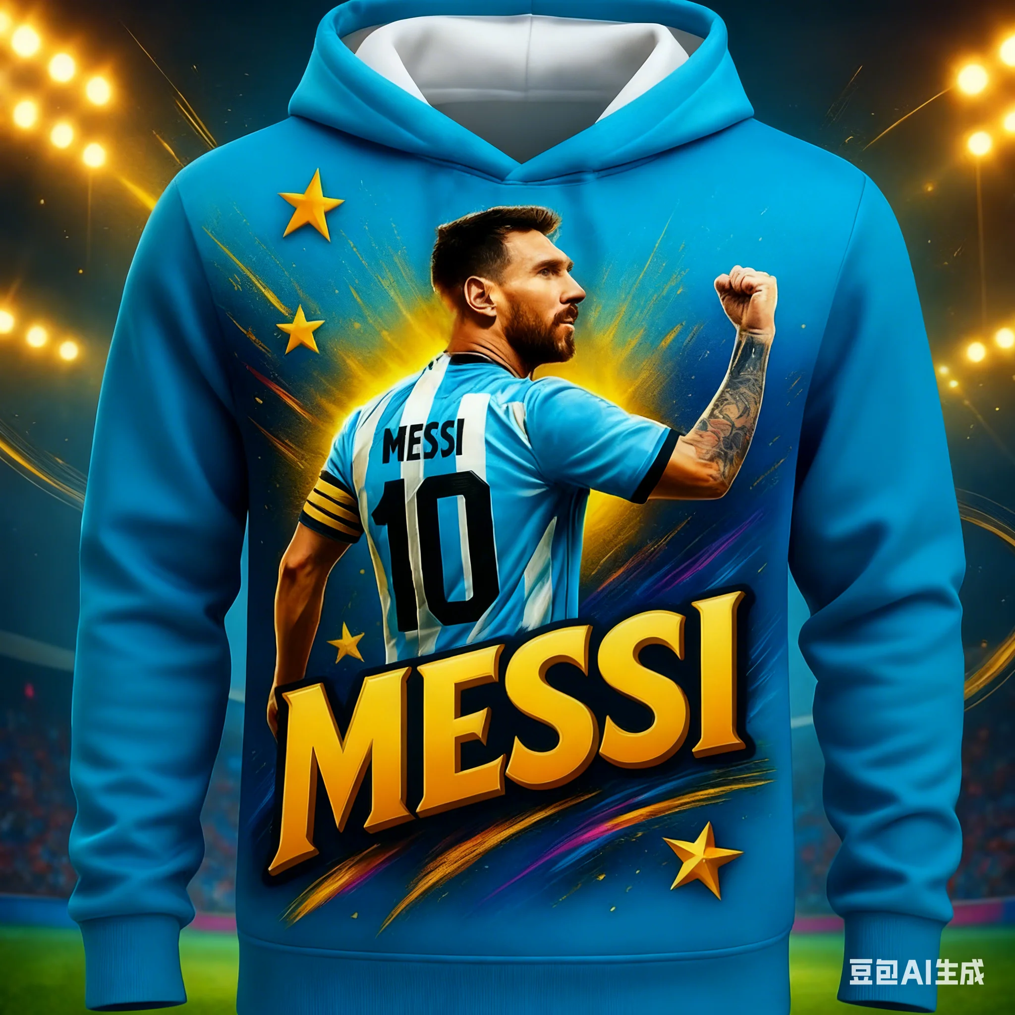 Classic Football Star Messi's Fashionable Printed Fan Commemorative Hoodie, Daily Street Fashion 3D Printed Sweatshirt
Classic Football Star Messi's Fashionable Printed Fan Commemorative Hoodie, Daily Street Fashion 3D Printed Sweatshirt