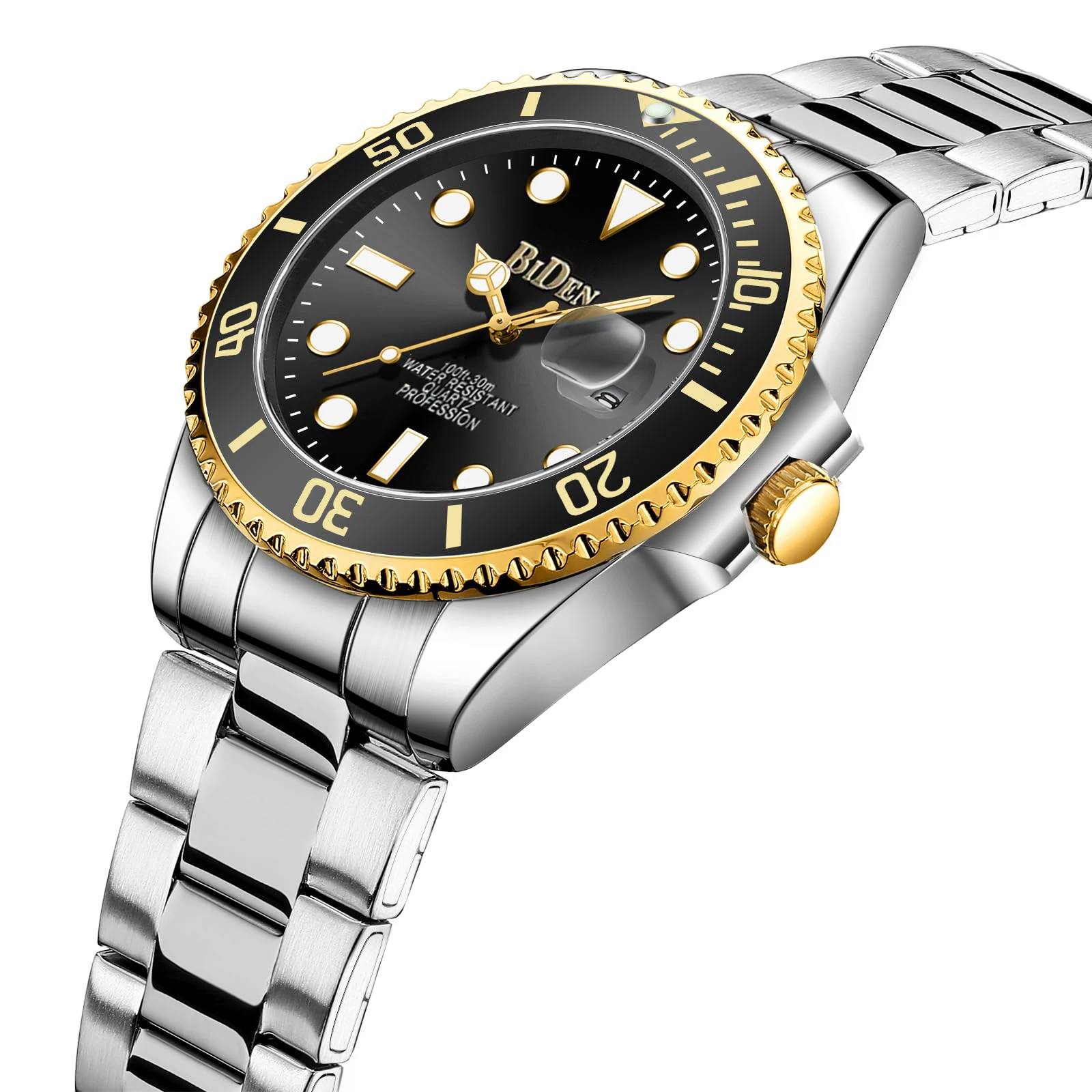 Men's watch business casual style silver stainless steel strap waterproof night light pointer automatic date men's quartz watch
Men's watch business casual style silver stainless steel strap waterproof night light pointer automatic date men's quartz watch