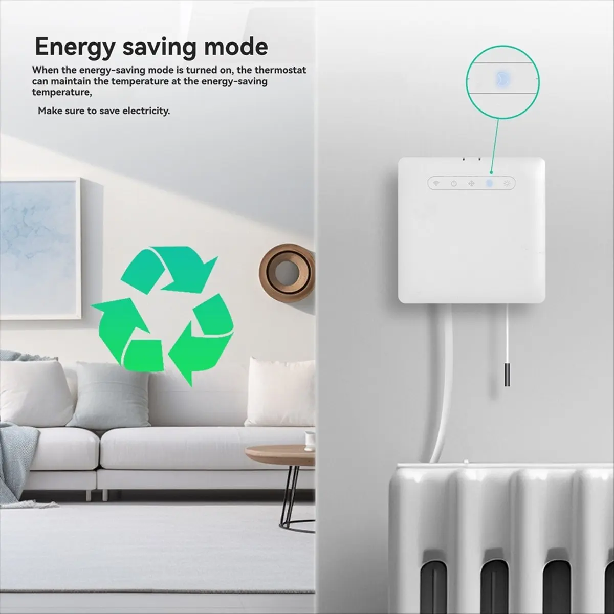 Умный термостат OK, поддержка Ecowatt, дистанционное управление через приложение, совместимость с Alexa и Google Home, ZIGBEE
Умный термостат OK, поддержка Ecowatt, дистанционное управление через приложение, совместимость с Alexa и Google Home, ZIGBEE