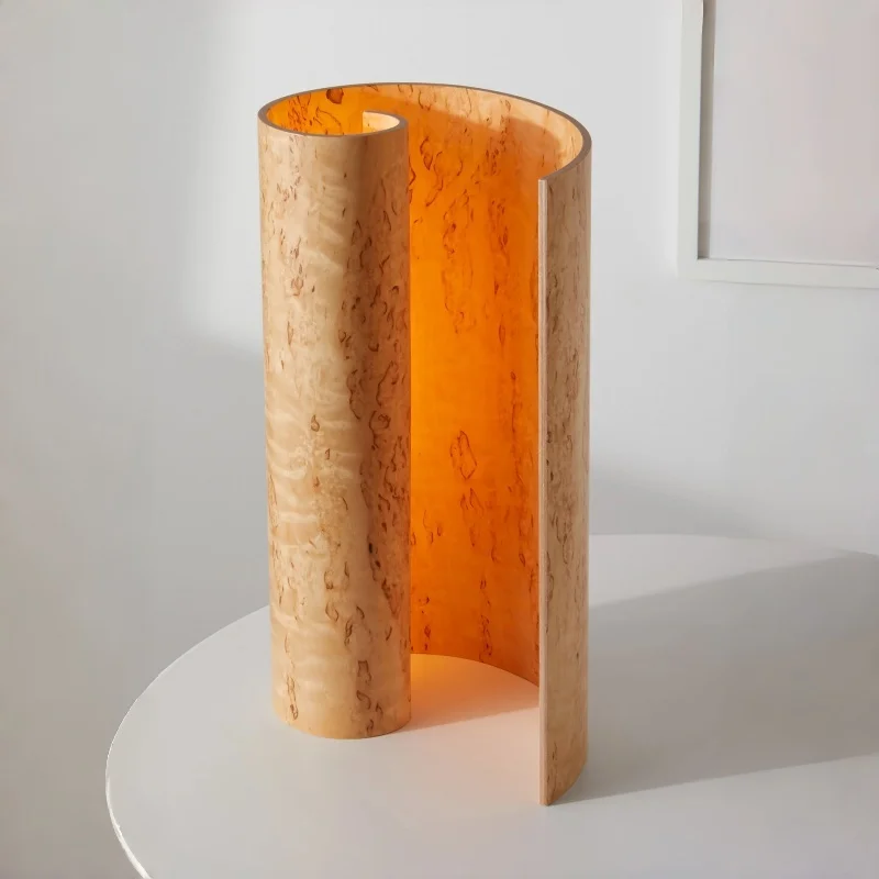 !@Burl Wood Craft Table Lamp-H60cm Irregular Shape Curved Rolled-Edge Handcarved Modern Freestanding Lighting Ornament for Home
!@Burl Wood Craft Table Lamp-H60cm Irregular Shape Curved Rolled-Edge Handcarved Modern Freestanding Lighting Ornament for Home