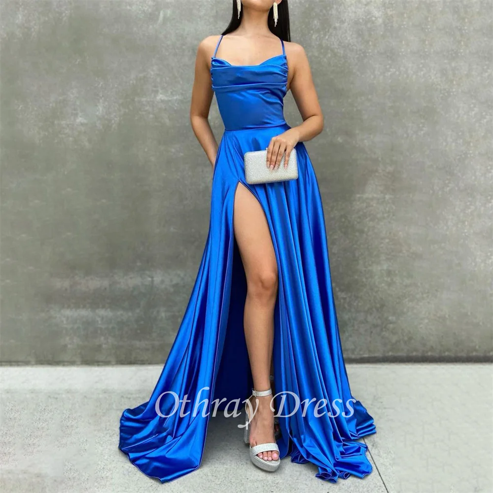 Modern Straps A-line Prom Dress Chic Formal Dresses Pleats Evening Dress Floor-Length Party Long Dresses Vestido De Noche
Modern Straps A-line Prom Dress Chic Formal Dresses Pleats Evening Dress Floor-Length Party Long Dresses Vestido De Noche