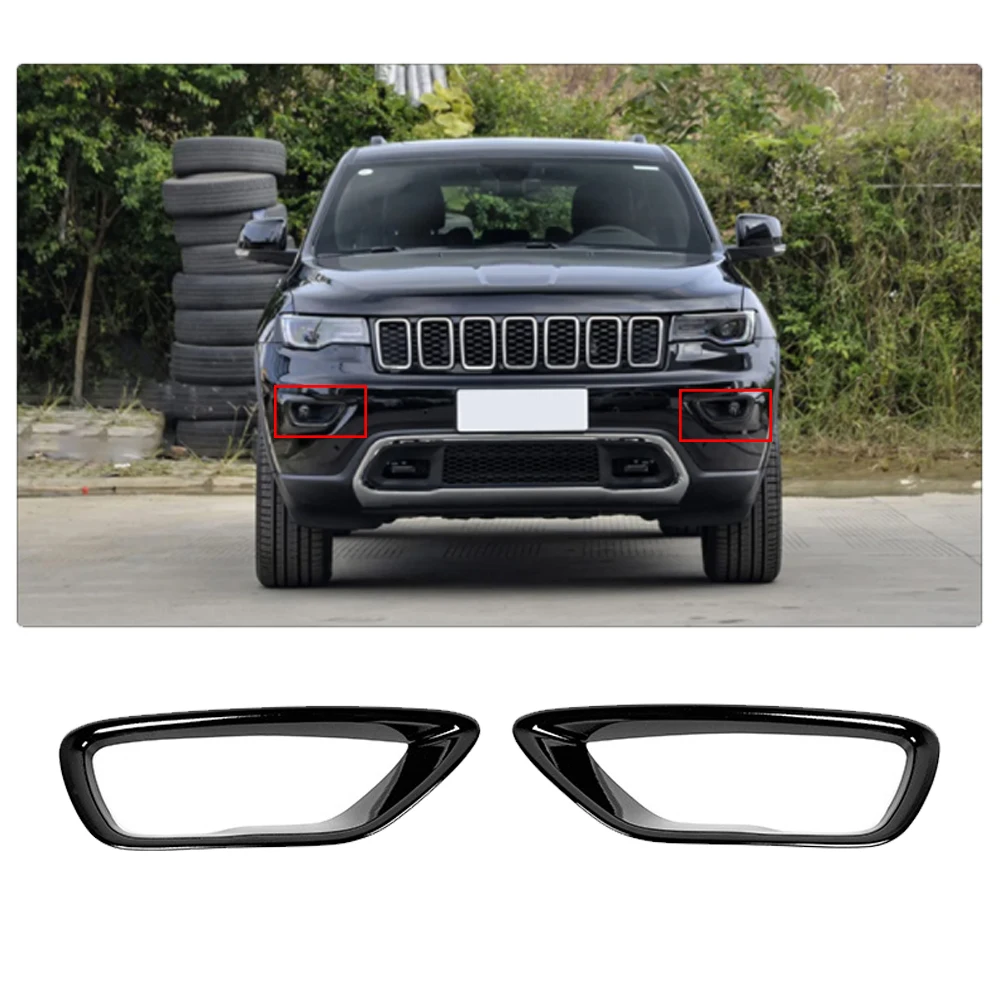 Pair For Jeep Grand Cherokee 2018 2019 2020 2021 Car Front Bumper Fog Light Lamp Grille Cover Trim Replacement Accessories
Pair For Jeep Grand Cherokee 2018 2019 2020 2021 Car Front Bumper Fog Light Lamp Grille Cover Trim Replacement Accessories