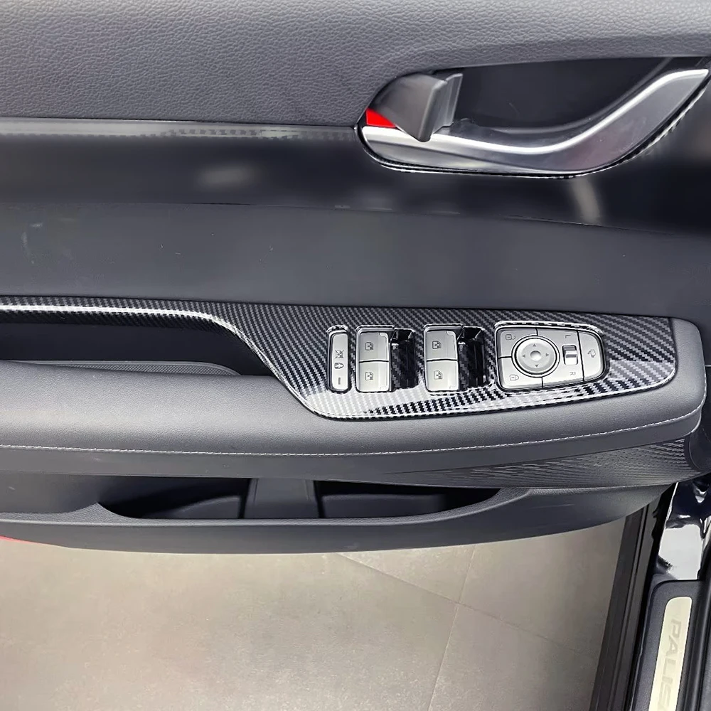For 2019-2023 Hyundai Palisade Interior Door Panel Window Switch Bezel Trim Carbon Fiber Styling
For 2019-2023 Hyundai Palisade Interior Door Panel Window Switch Bezel Trim Carbon Fiber Styling