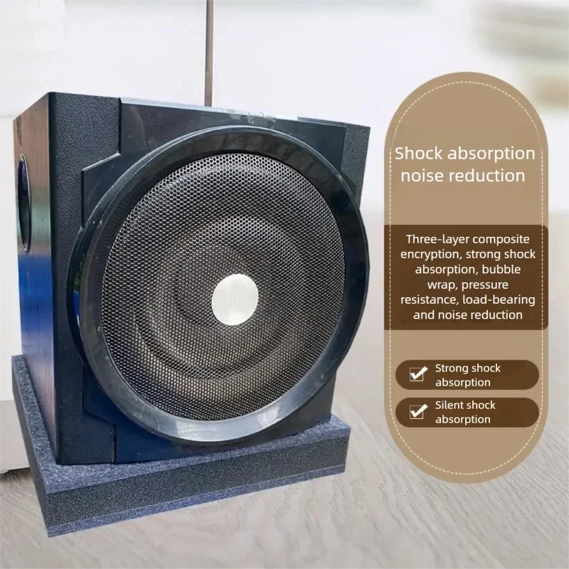 Thickness 5cm Three Layer Thick Shock-absorbing Sheet Floor Sound Insulation Shock Pad Indoor Interlayer Anti-vibration Board
Thickness 5cm Three Layer Thick Shock-absorbing Sheet Floor Sound Insulation Shock Pad Indoor Interlayer Anti-vibration Board