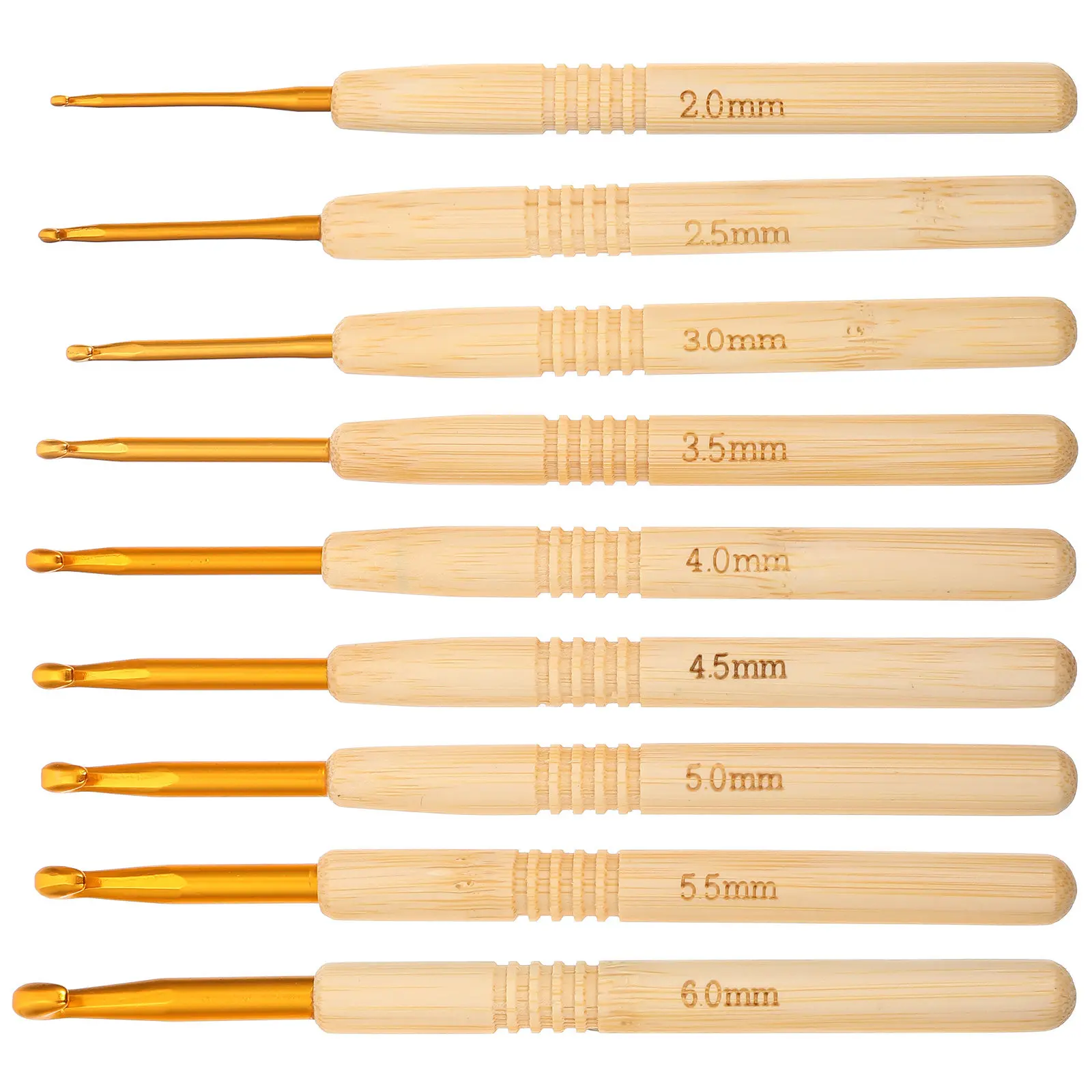 9Pcs Crochet Hook Set Ergonomic Knitting Hooks Lightweight Smooth Tips for Sweaters Hats Scarves Gloves DIY Yarn Crafts
9Pcs Crochet Hook Set Ergonomic Knitting Hooks Lightweight Smooth Tips for Sweaters Hats Scarves Gloves DIY Yarn Crafts