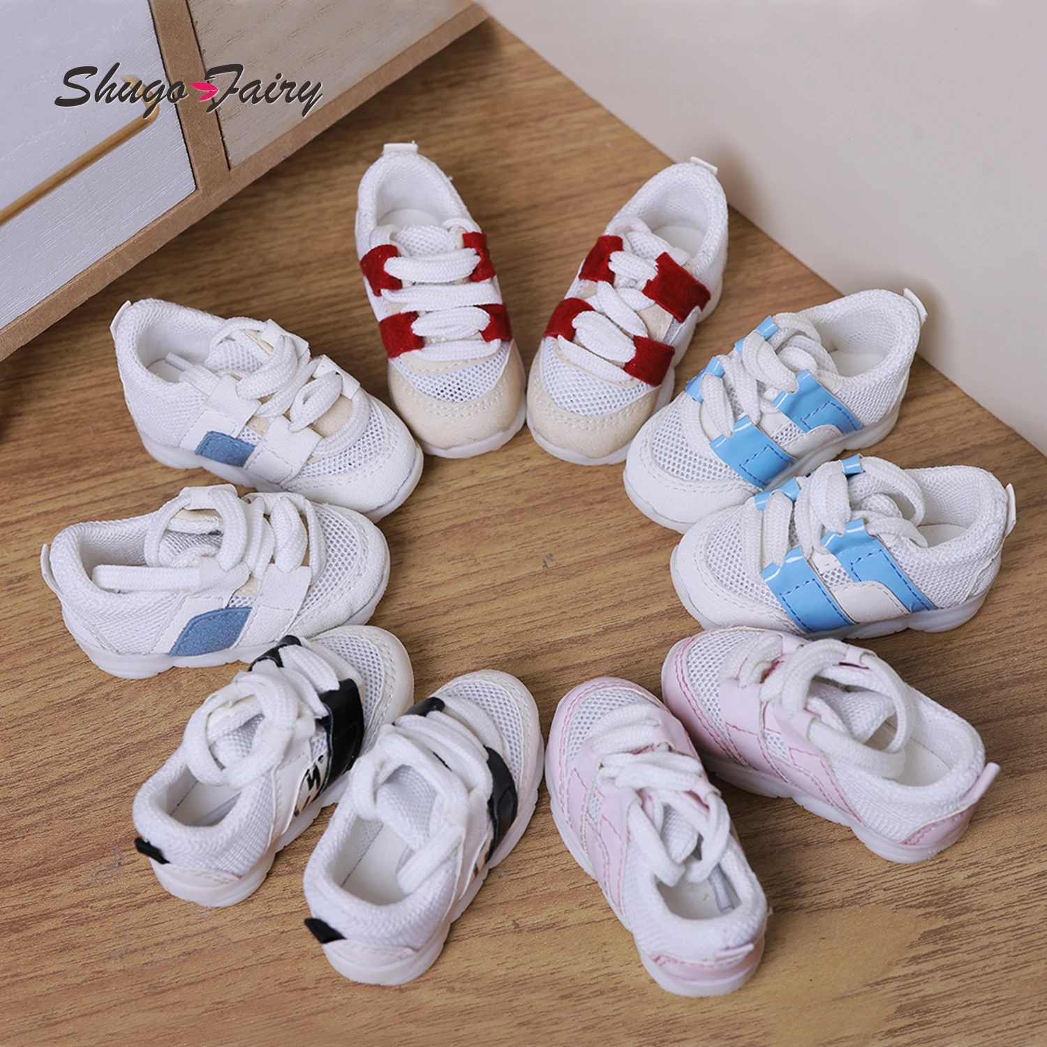 Shugafairy 1/4 BJD Shoes Moders Fashoin Thick-soled Sports Shoes for Luts Feet WX4-399 Premium Doll Footwear Accessories
Shugafairy 1/4 BJD Shoes Moders Fashoin Thick-soled Sports Shoes for Luts Feet WX4-399 Premium Doll Footwear Accessories