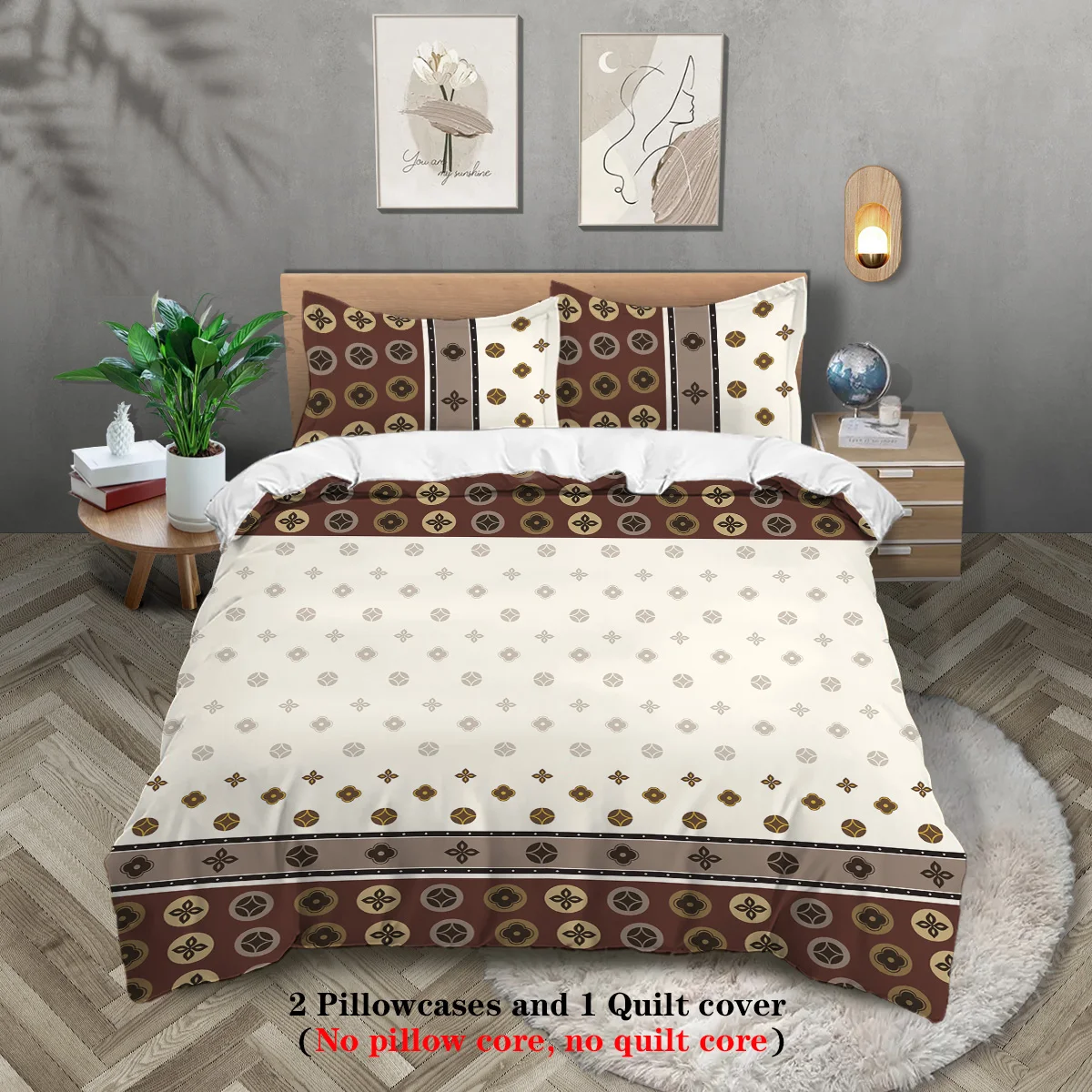 Thickened Skin - friendly 3 - Piece Bedding Set️ Duvet Cover + 2 Pillowcases, Comfortable & Durable
Thickened Skin - friendly 3 - Piece Bedding Set️ Duvet Cover + 2 Pillowcases, Comfortable & Durable