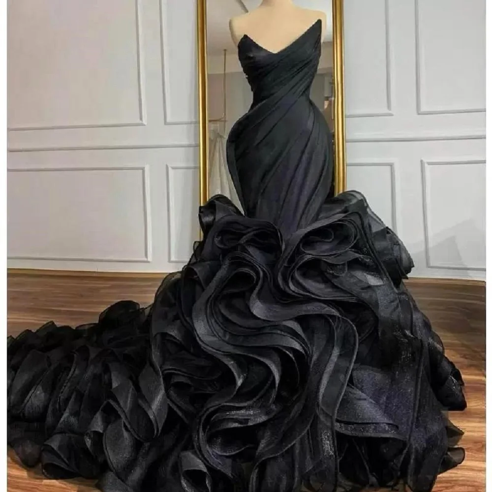 Роскошные свадебные платья принцессы с оборками Vestidos De Novia, свадебные платья русалки без бретелек MisShow по индивидуальному заказу 2025
Роскошные свадебные платья принцессы с оборками Vestidos De Novia, свадебные платья русалки без бретелек MisShow по индивидуальному заказу 2025