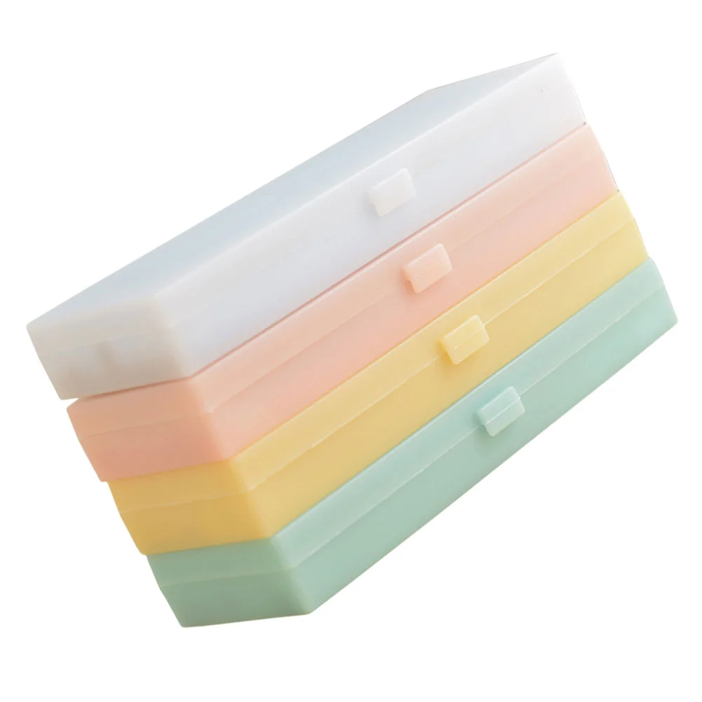 4 Pcs Colored Pencil Case Cases Box for Students Plastic Translucent Storage Pupils
4 Pcs Colored Pencil Case Cases Box for Students Plastic Translucent Storage Pupils