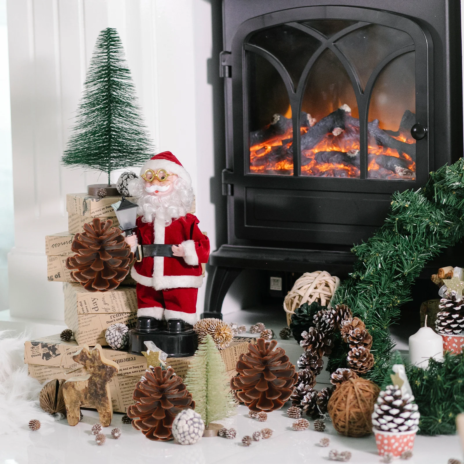 30pcs Artificial Pine Cone Decor Simulation Small Pine Cones For Christmas Tree Rustic Ornaments Harvest Party Craft Wreath
30pcs Artificial Pine Cone Decor Simulation Small Pine Cones For Christmas Tree Rustic Ornaments Harvest Party Craft Wreath